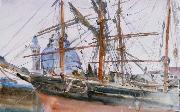 John Singer Sargent, Rigging